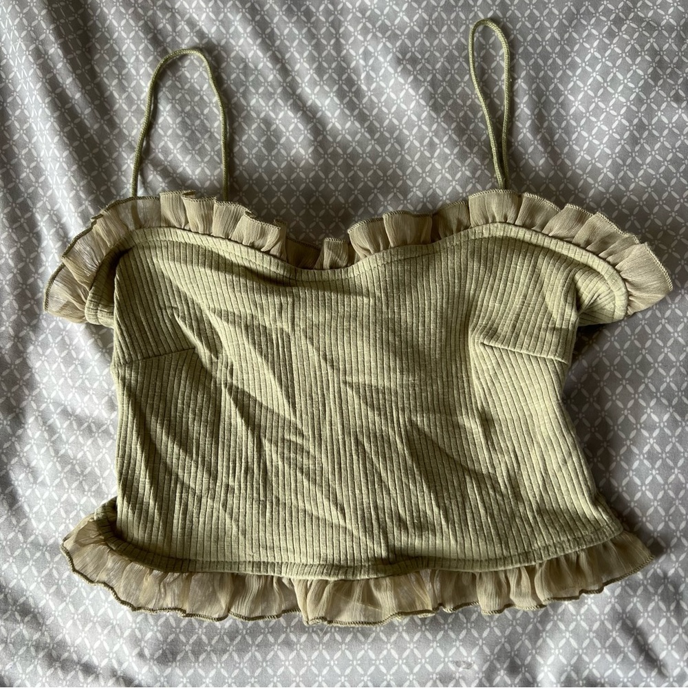 Yesstyle matcha green crop top - Picture 5 of 5